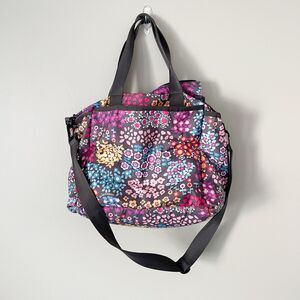 LeSportsac Diaper Bag 18 x 11 x 6 Inches Floral Ditsey Printed Baby
